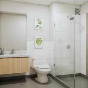 BAÑO (RENDER) - CERVANTES