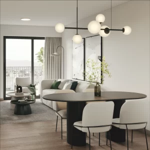 SALA COMEDOR (RENDER) - CERVANTES